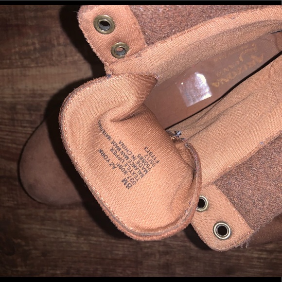 brown sweater ankle booties - Picture 3 of 3